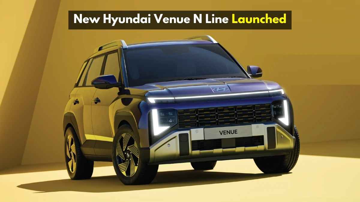 New Hyundai Venue N Line Launch in India: Level 2 ADAS, Sporty Design, and Powerful Performance