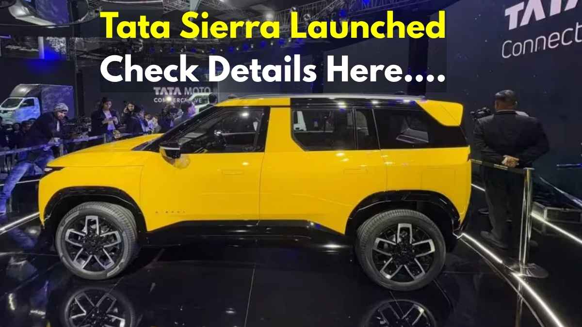 Tata Sierra Launched: Design, Interior, Mileage and Expected Price